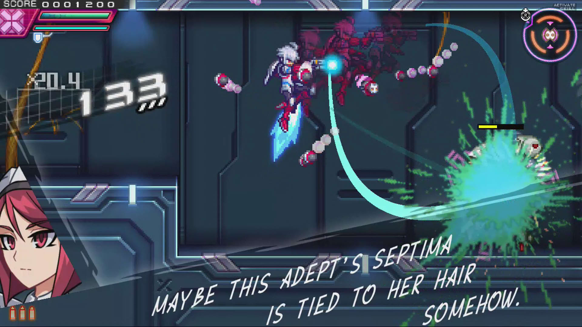 Screenshot for Azure Striker Gunvolt 2