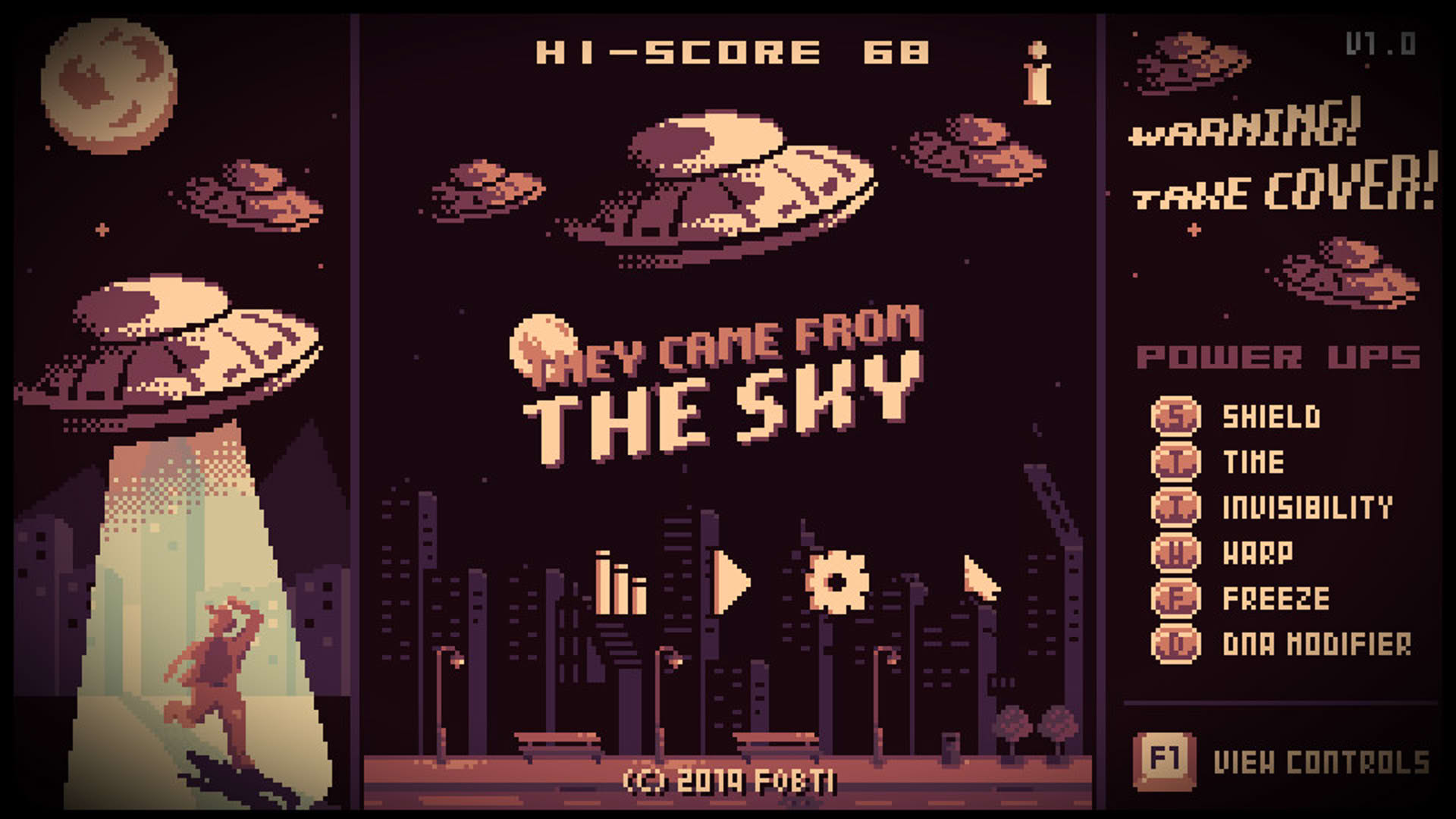 Screenshot for They Came From the Sky