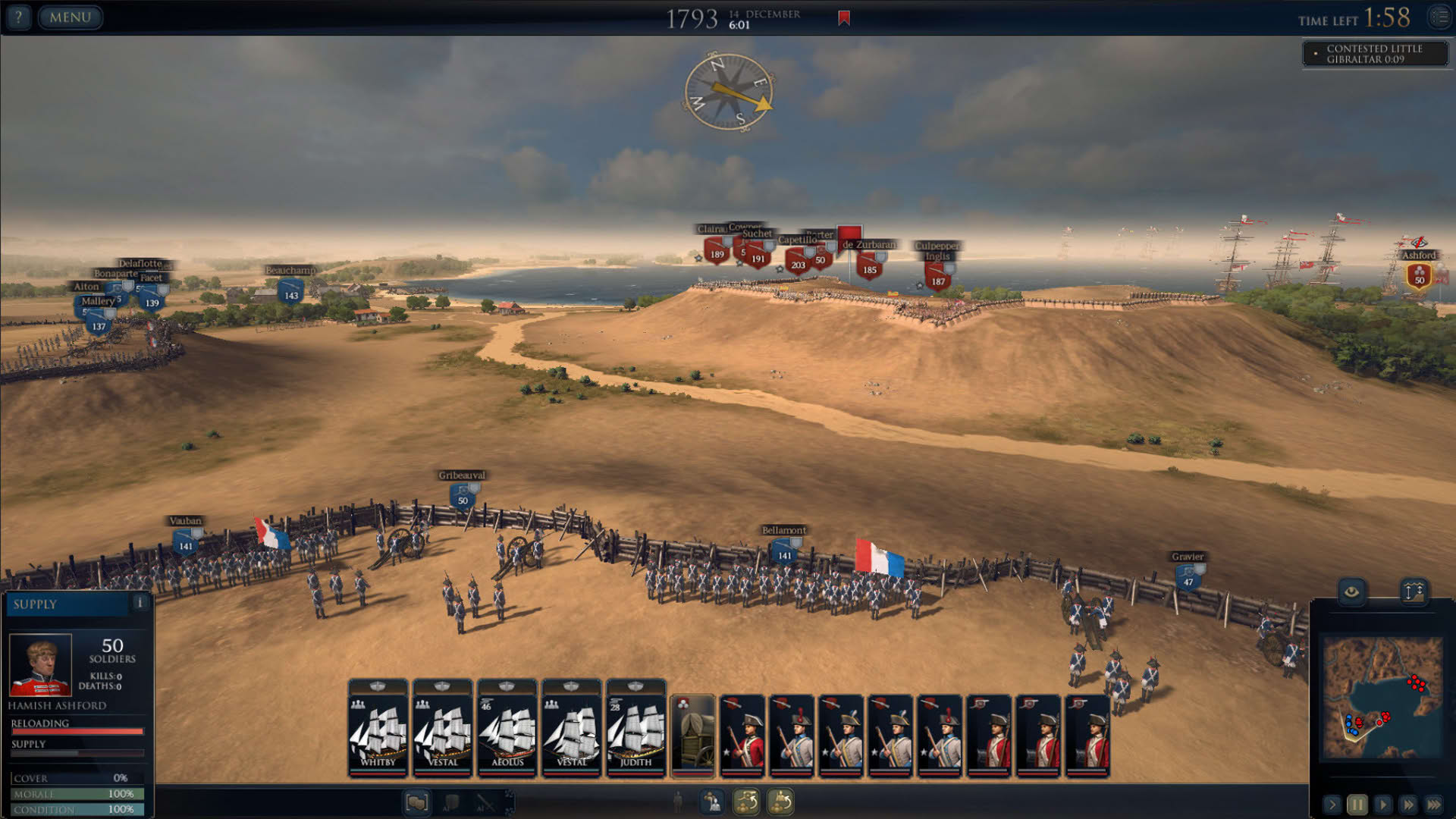 Screenshot for Ultimate Admiral: Age of Sail