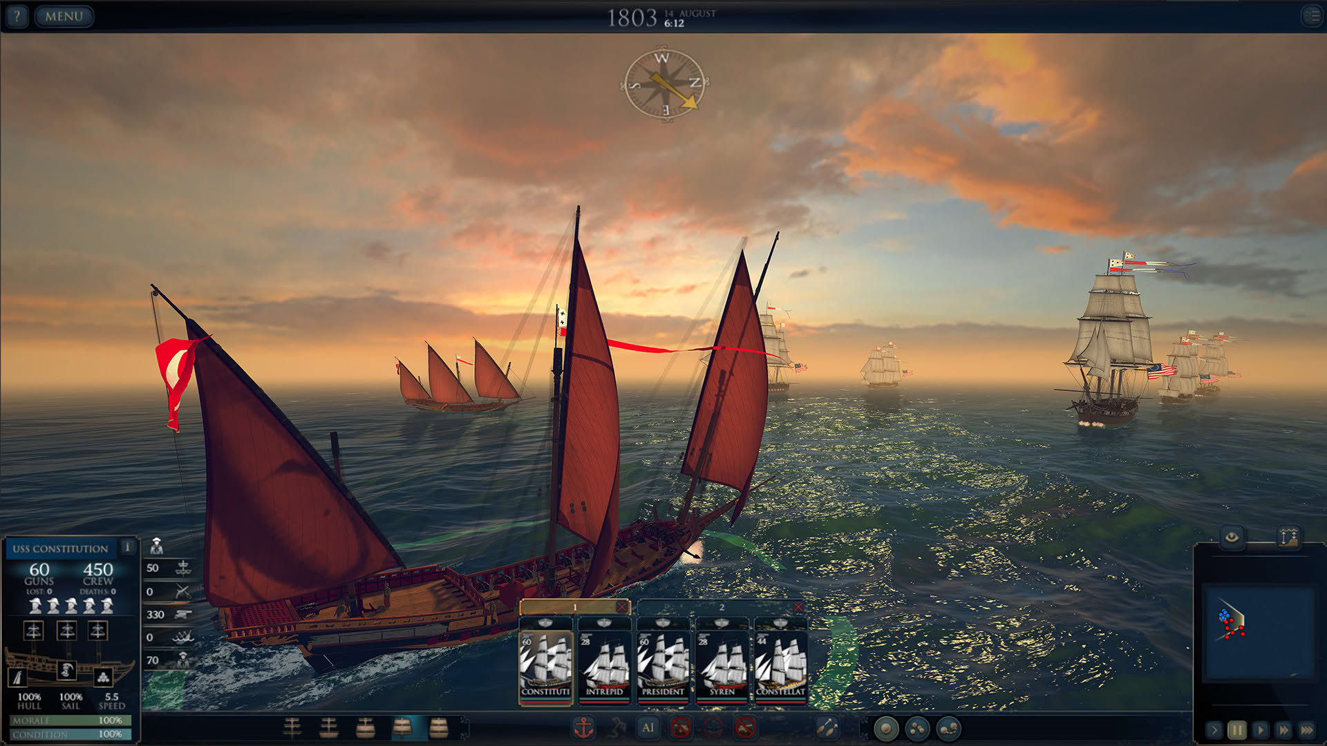 Screenshot for Ultimate Admiral: Age of Sail