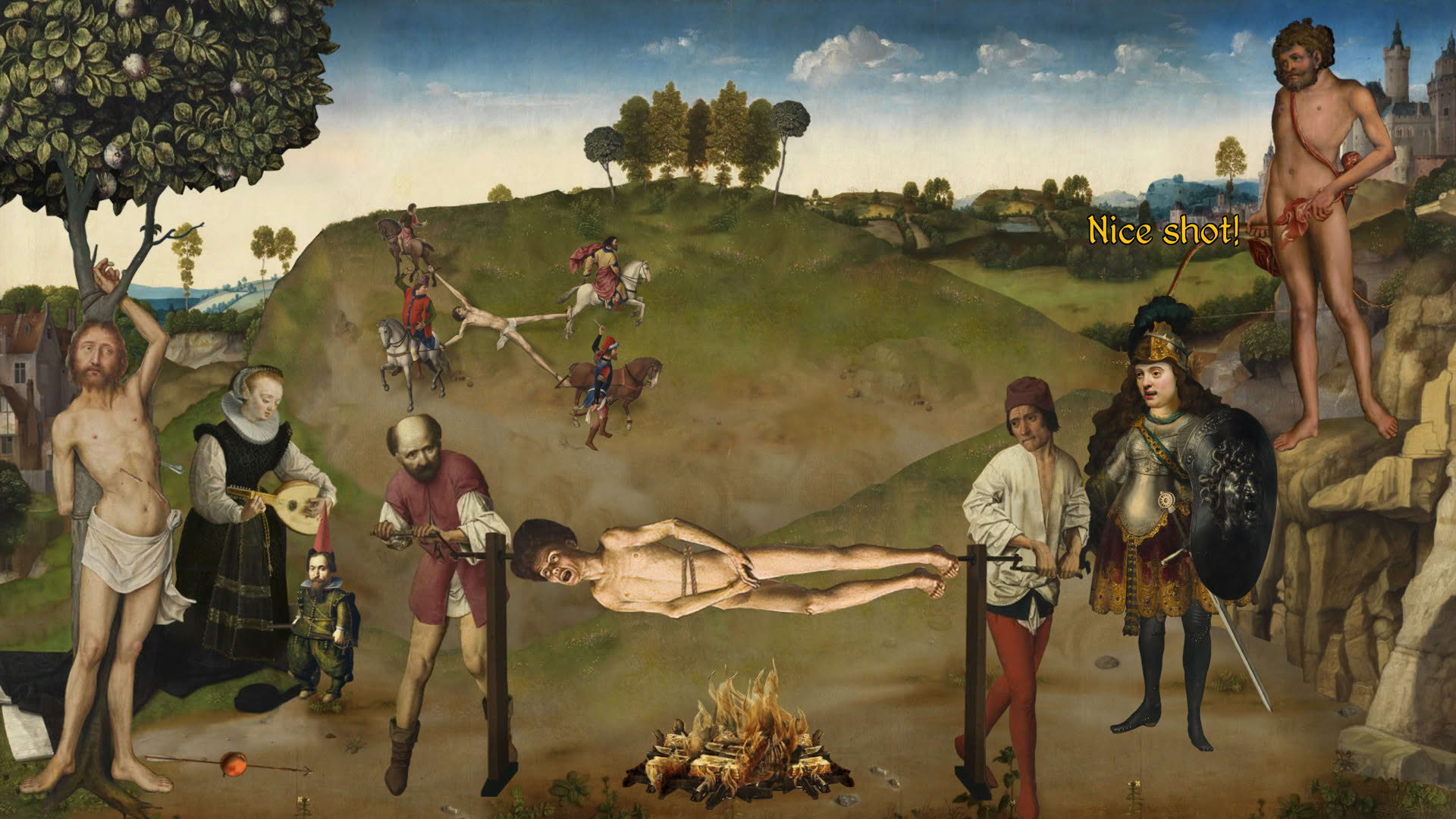 Screenshot for The Procession to Calvary