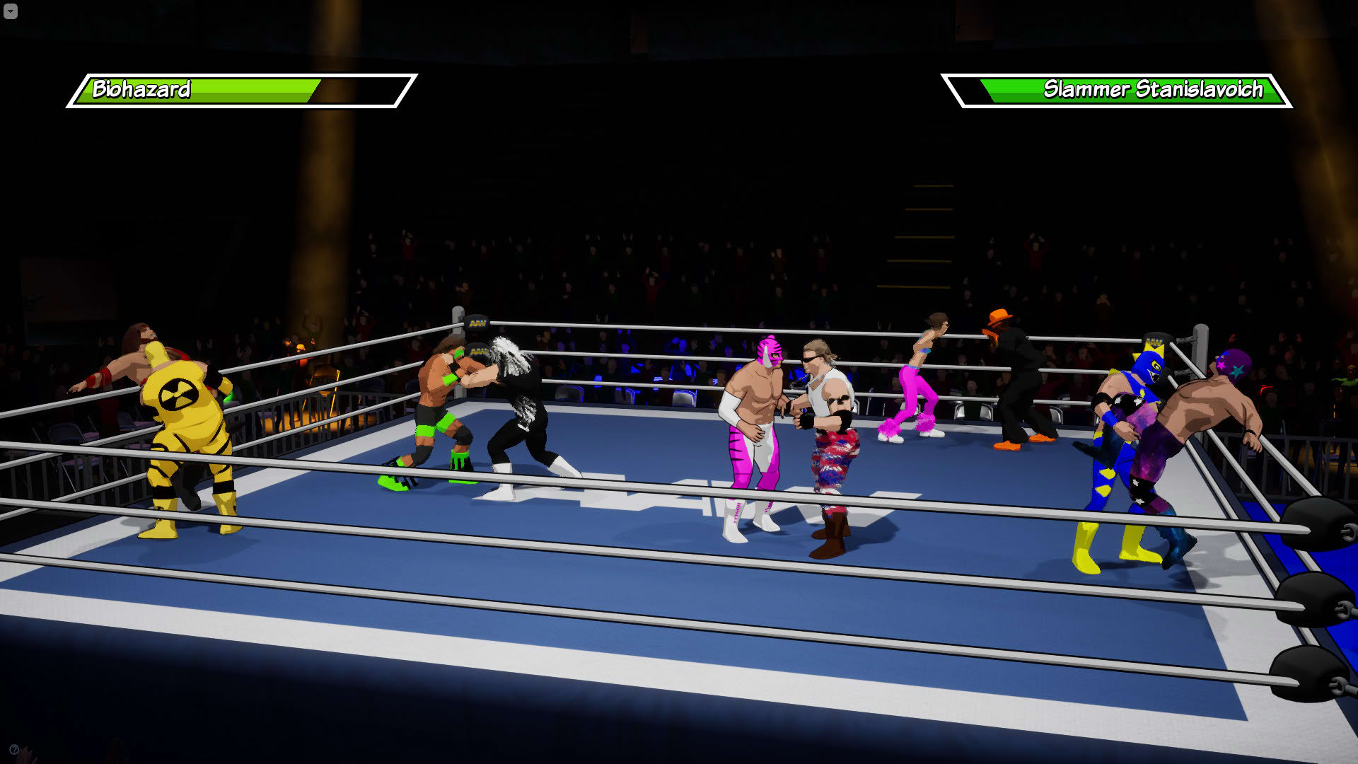 Screenshot for Action Arcade Wrestling