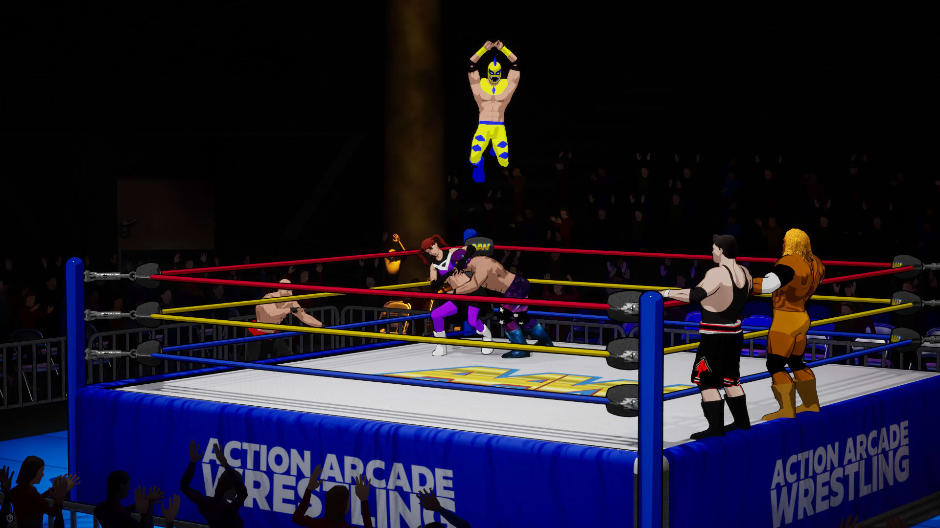 Screenshot for Action Arcade Wrestling