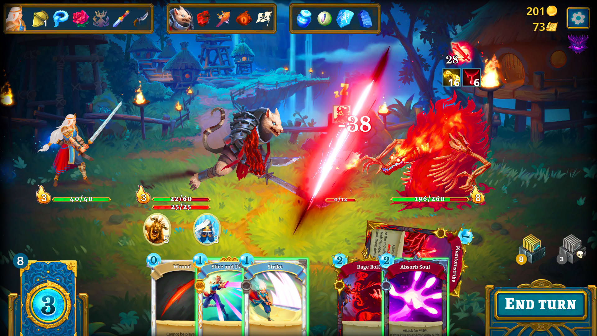 Screenshot for Roguebook