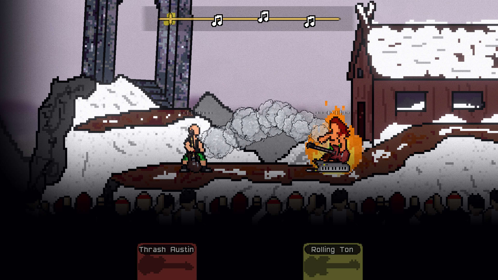 Screenshot for It's Raining Fists and Metal