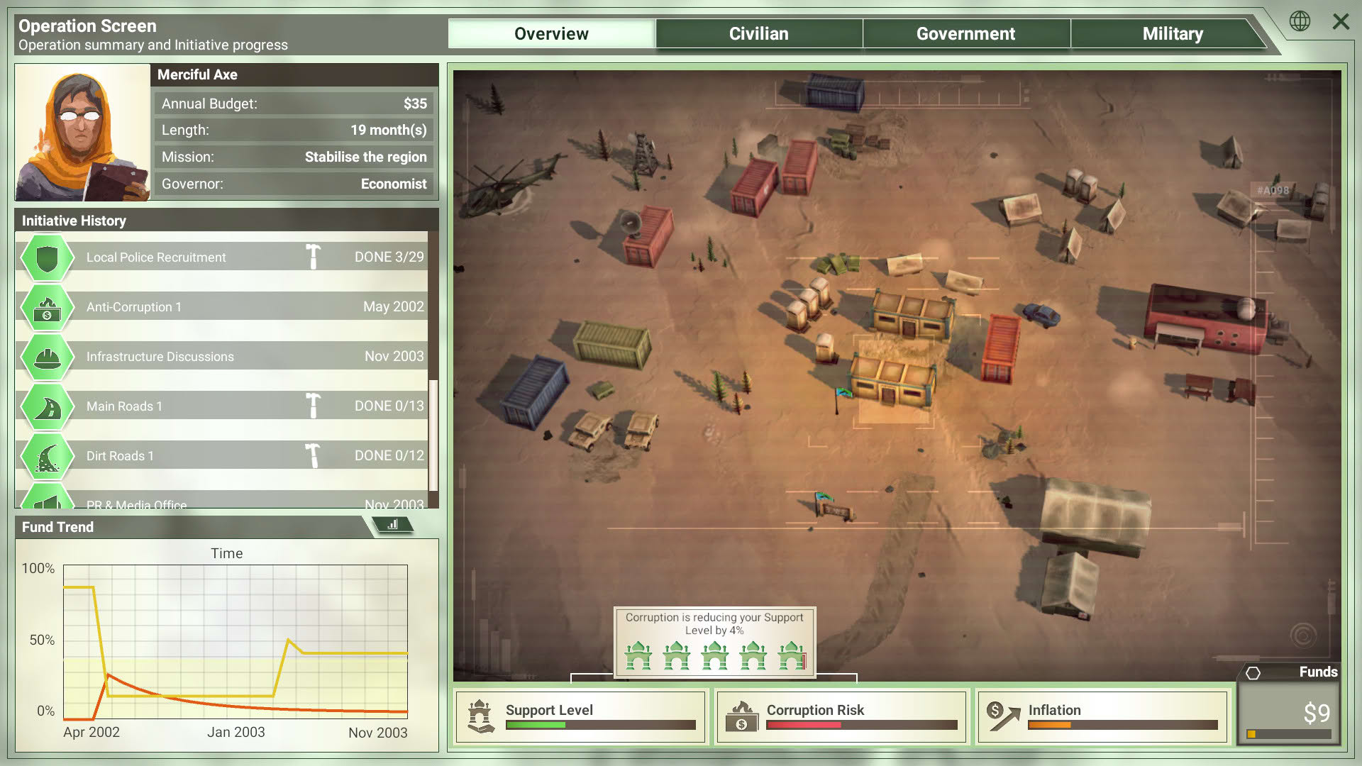 Screenshot for Rebel Inc: Escalation