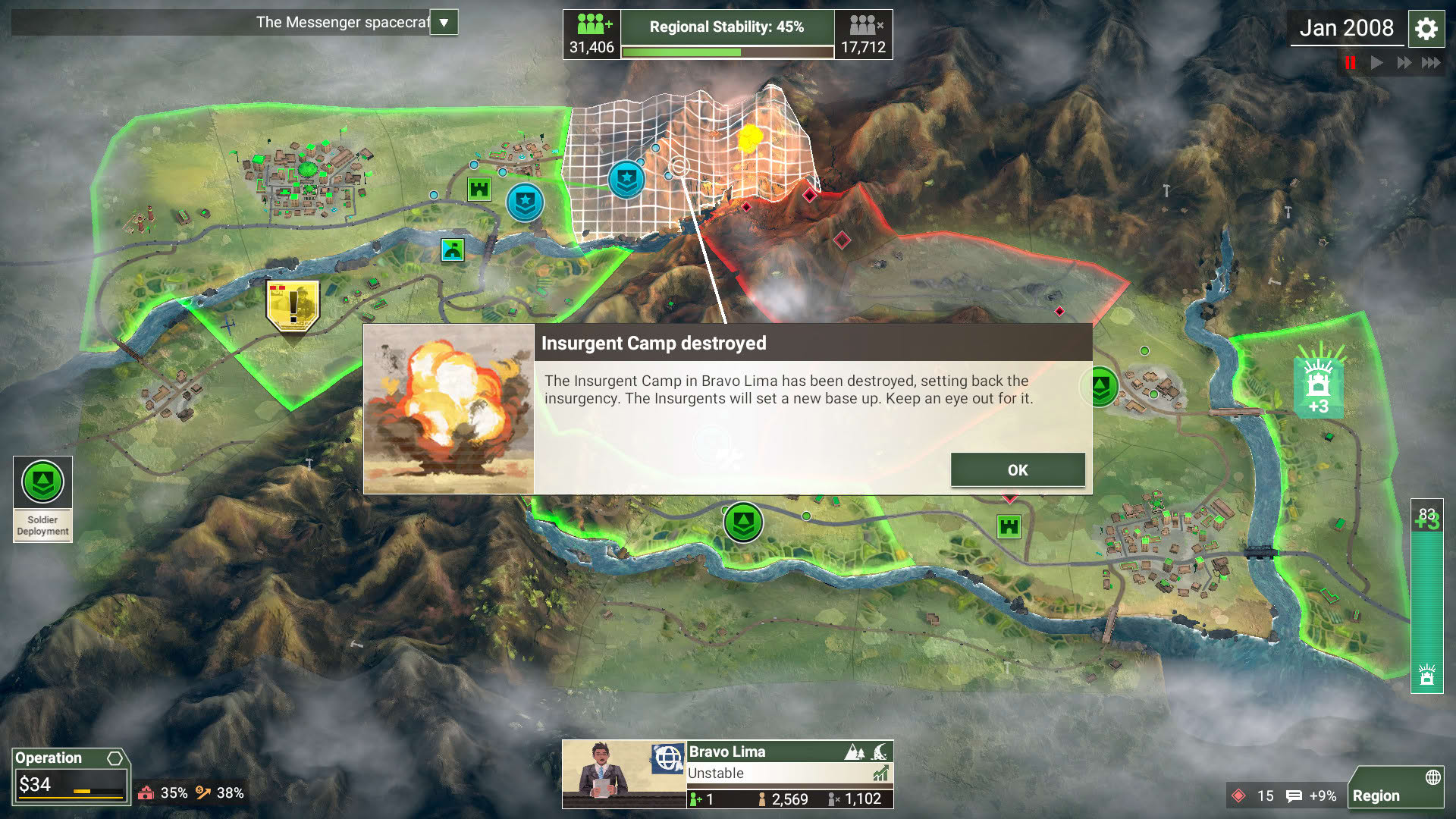Screenshot for Rebel Inc: Escalation