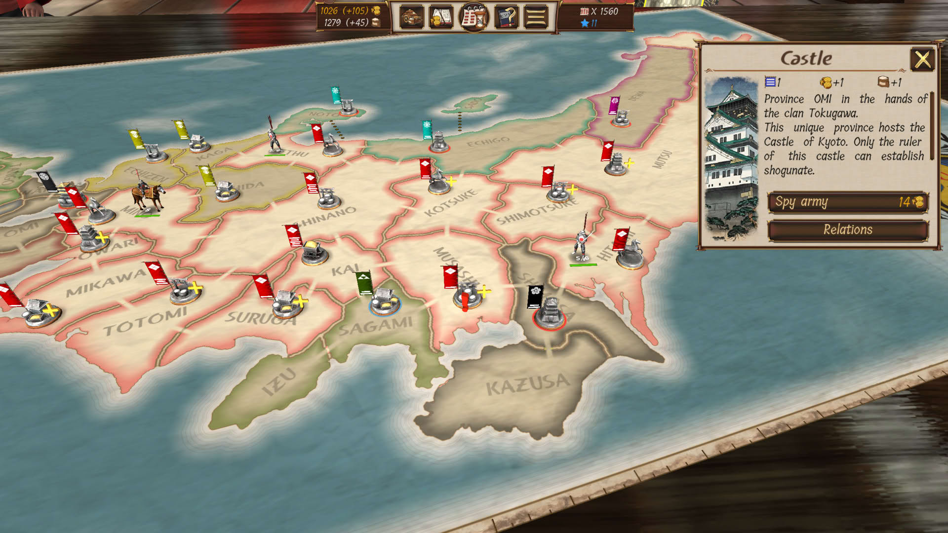 Screenshot for Shogun's Empire: Hex Commander