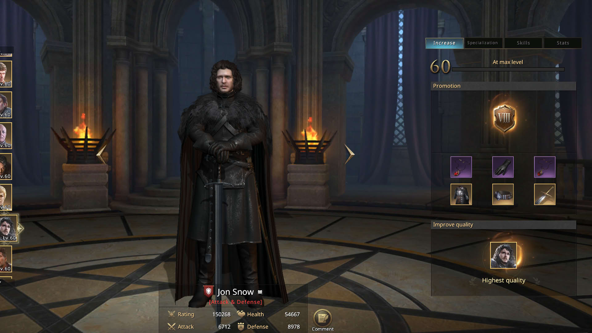 Screenshot for Game of Thrones: Winter is Coming