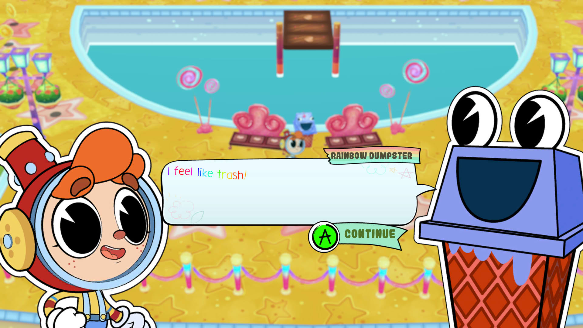 Screenshot for Rainbow Billy: The Curse of the Leviathan