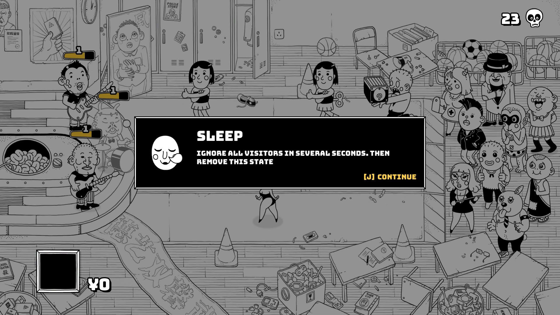 Screenshot for Cruel Bands Career