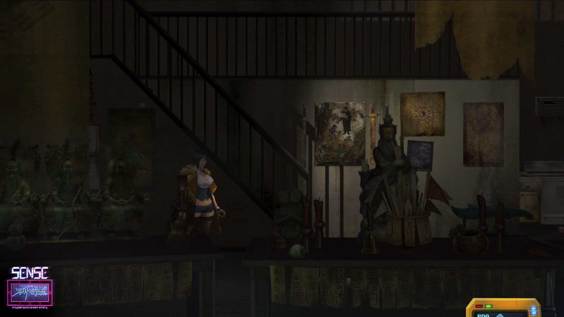 Screenshot for Sense: A Cyberpunk Ghost Story