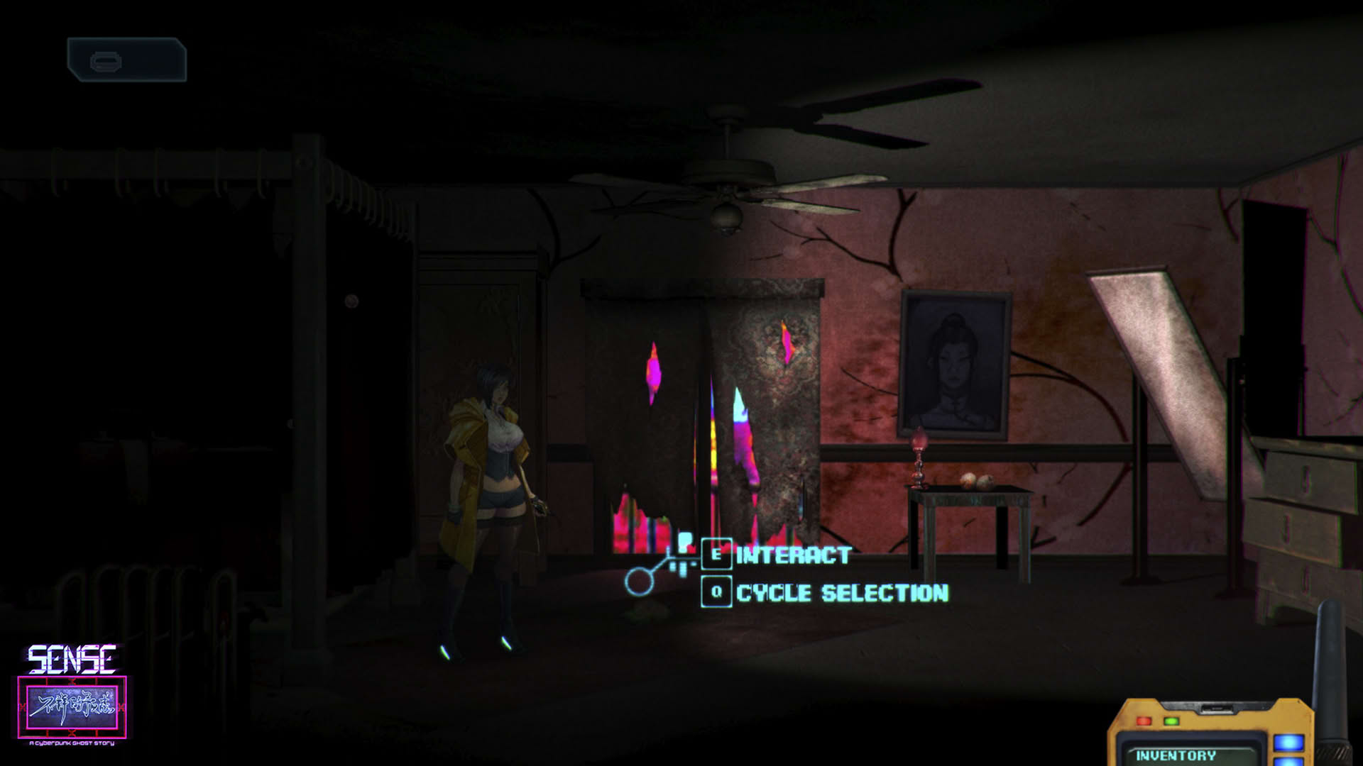 Screenshot for Sense: A Cyberpunk Ghost Story