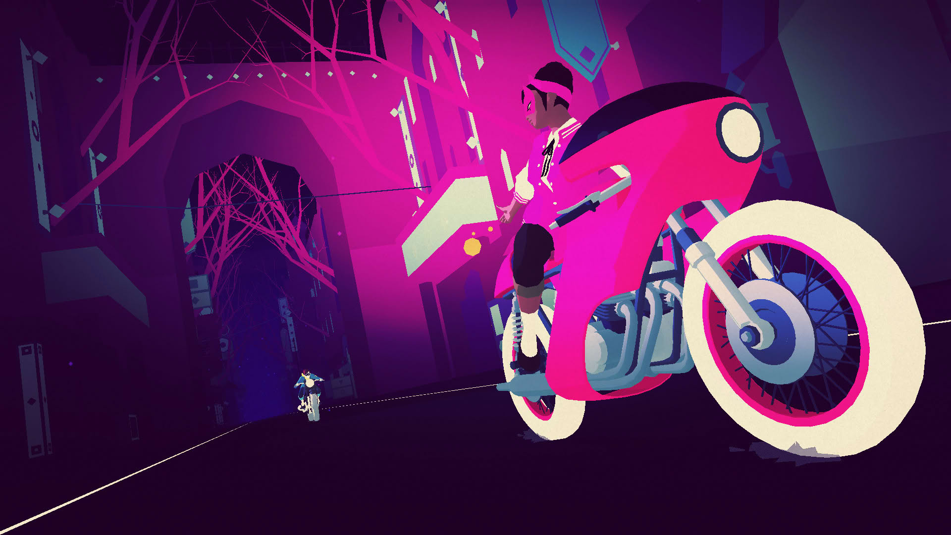 Screenshot for Sayonara Wild Hearts