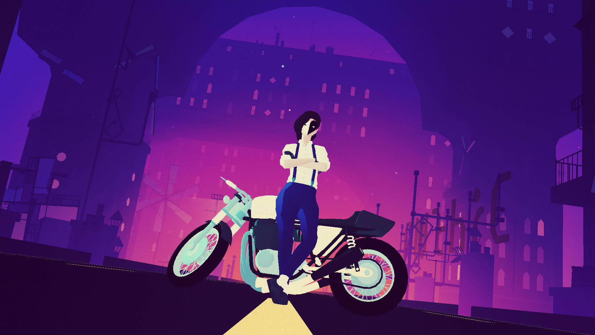 Screenshot for Sayonara Wild Hearts