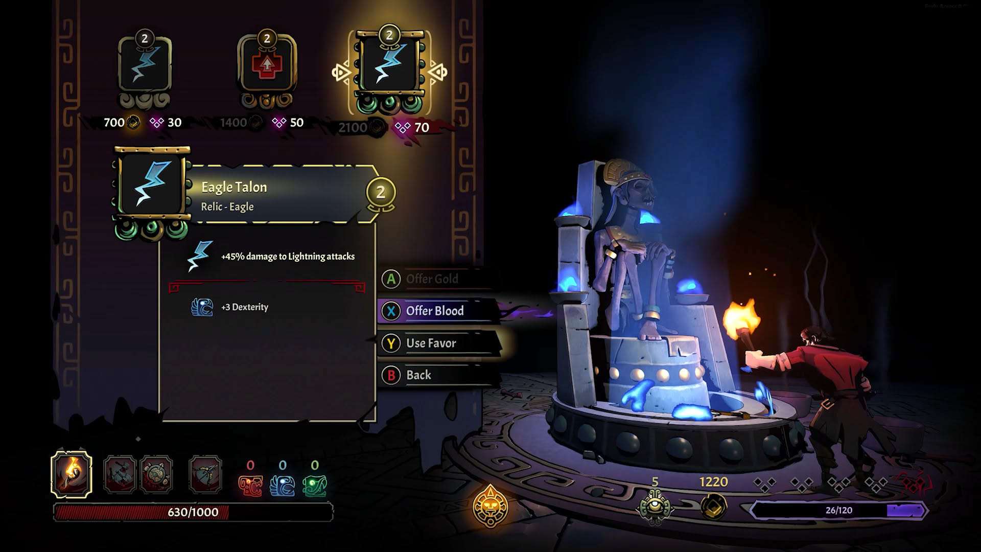 Screenshot for Curse of the Dead Gods