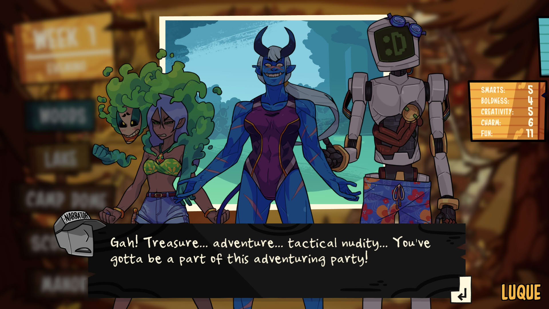 Screenshot for Monster Prom 2: Monster Camp