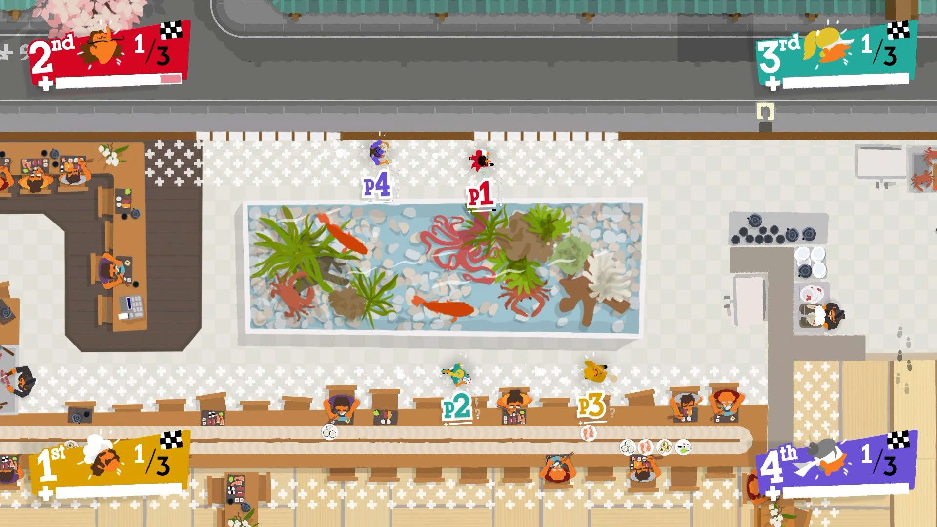 Screenshot for Served! A Gourmet Race