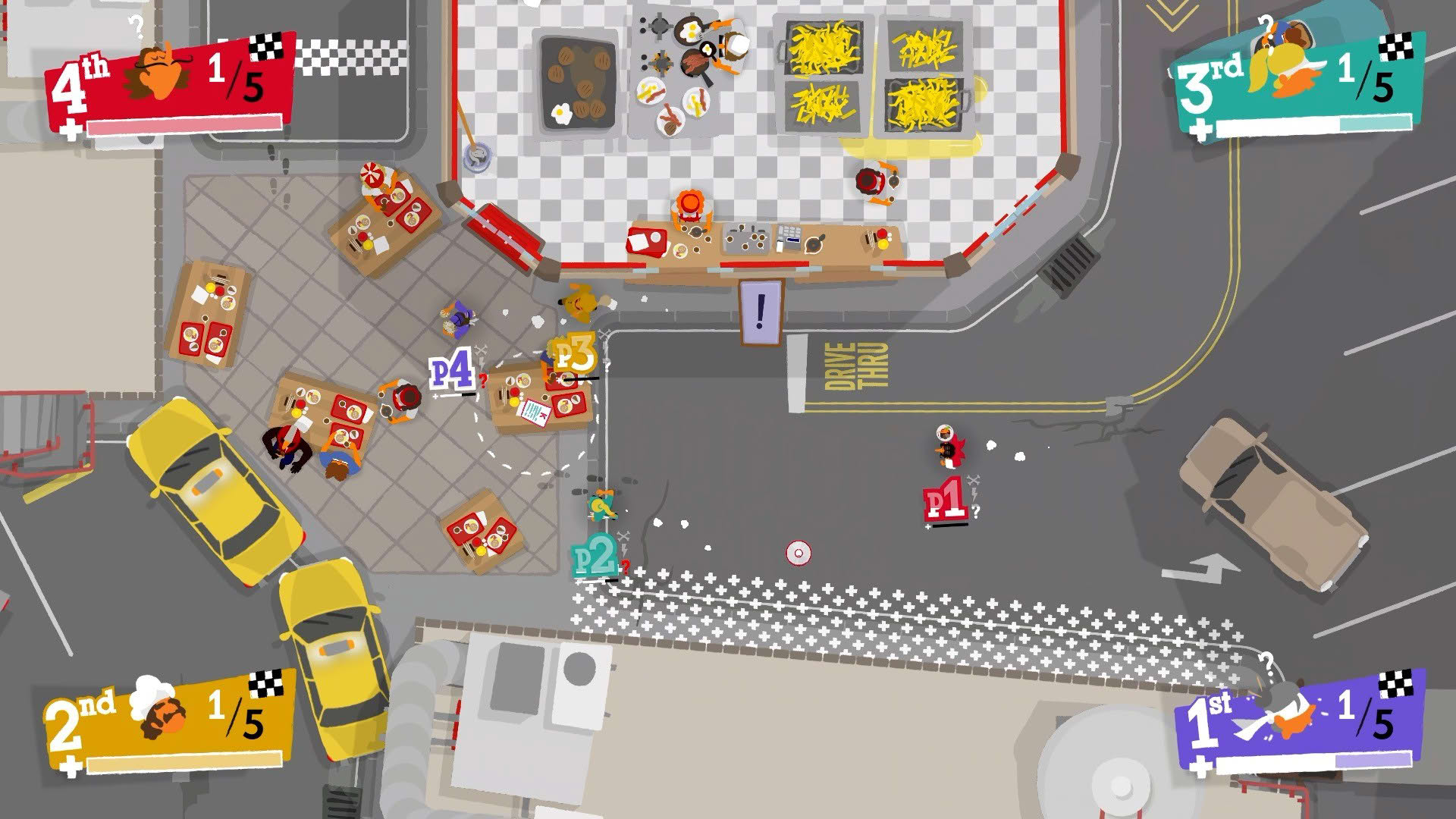 Screenshot for Served! A Gourmet Race