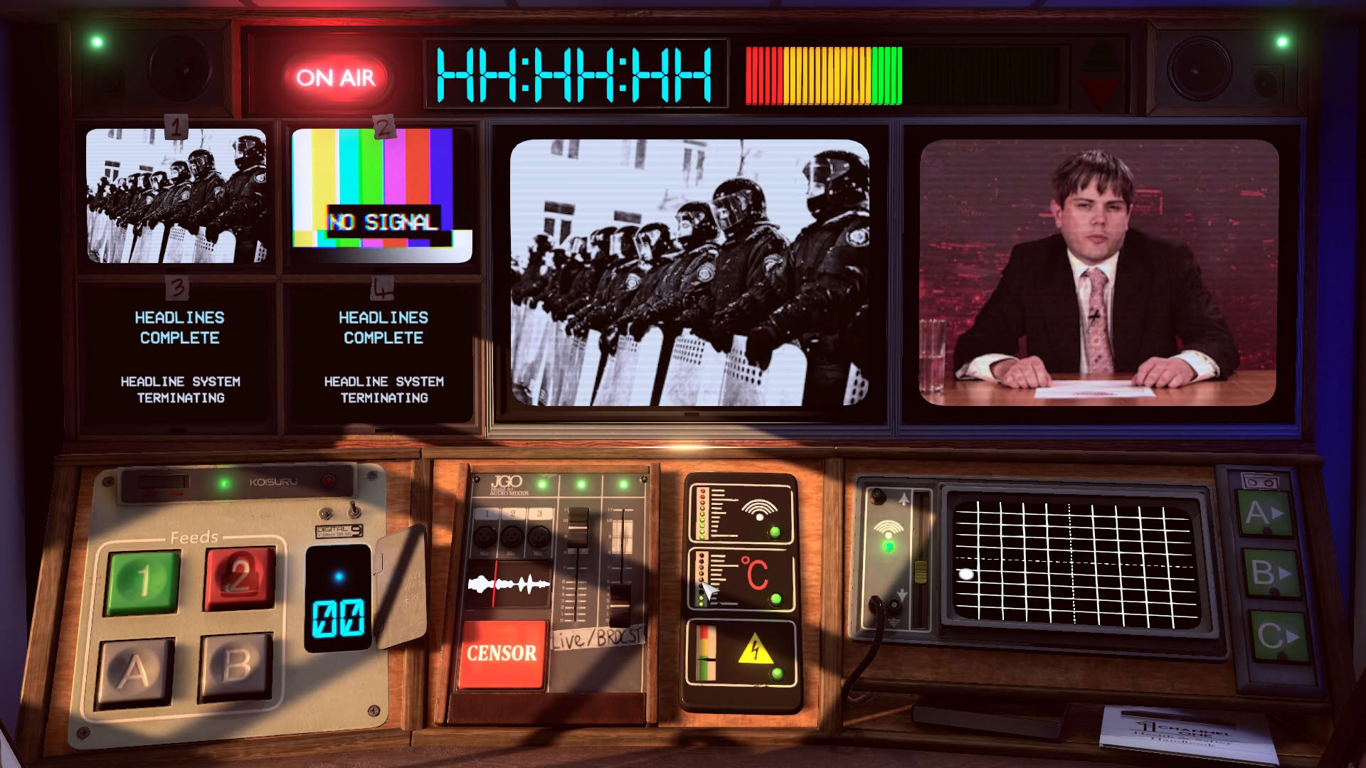 Screenshot for Not for Broadcast