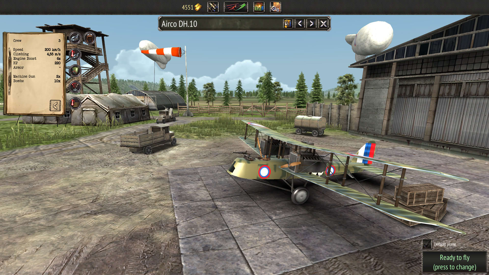 Screenshot for Warplanes: WW1 Sky Aces