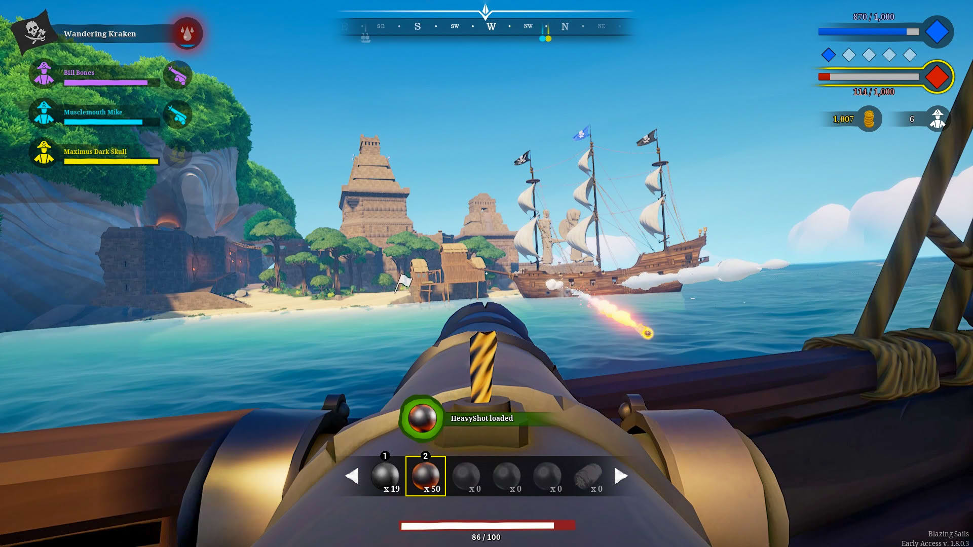 Screenshot for Blazing Sails