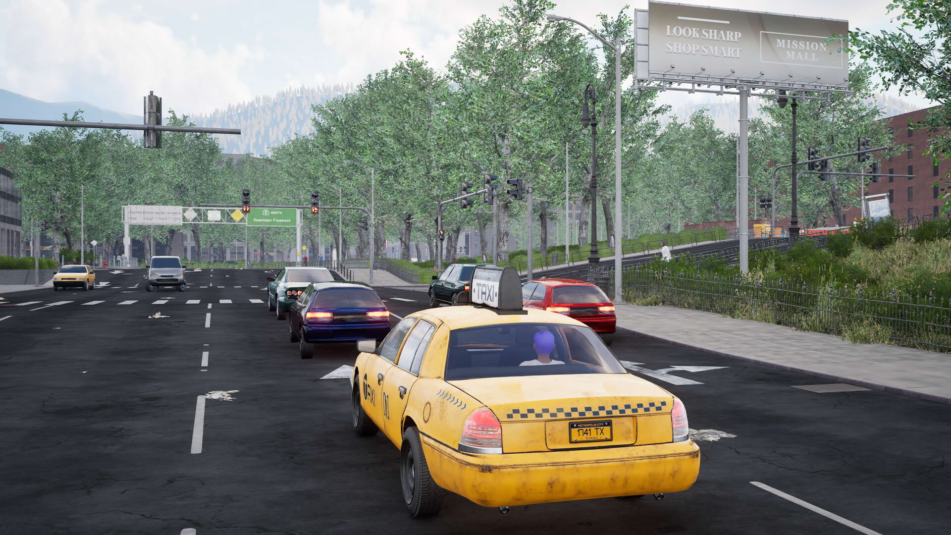 Screenshot for Taxi Simulator