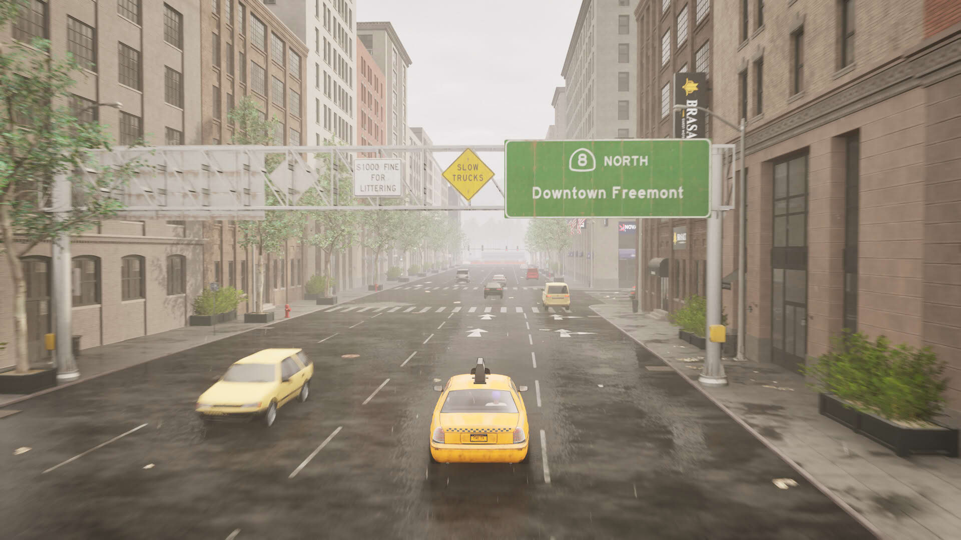 Screenshot for Taxi Simulator