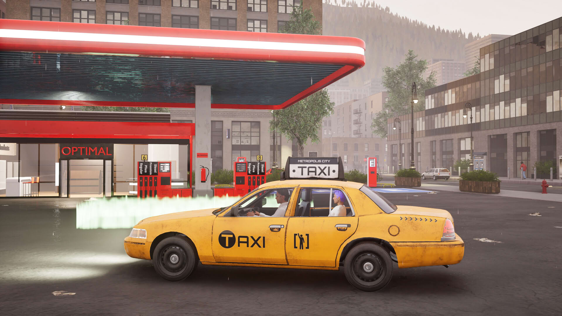 Screenshot for Taxi Simulator