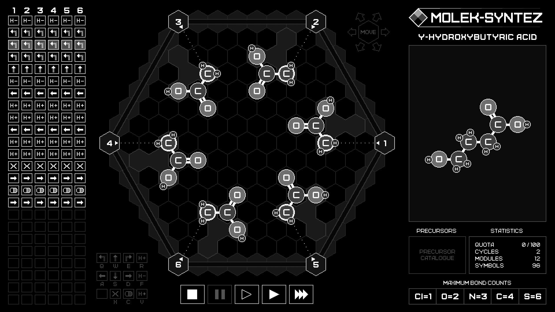 Screenshot for Molek-Syntez