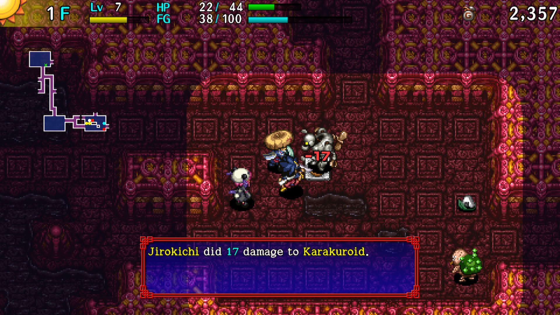 Screenshot for Shiren the Wanderer: The Tower of Fortune and the Dice of Fate