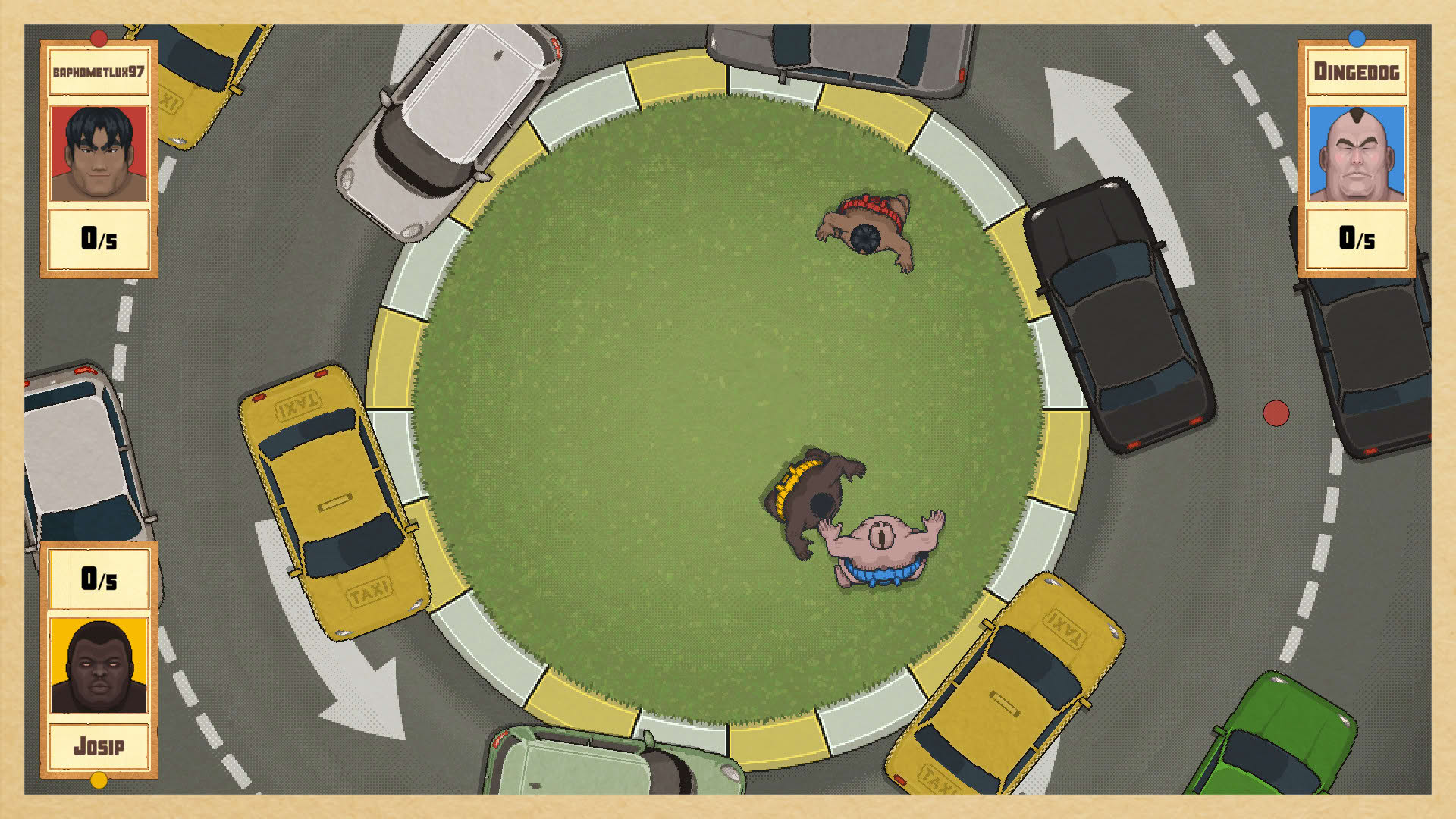 Screenshot for Circle of Sumo: Online Rumble!