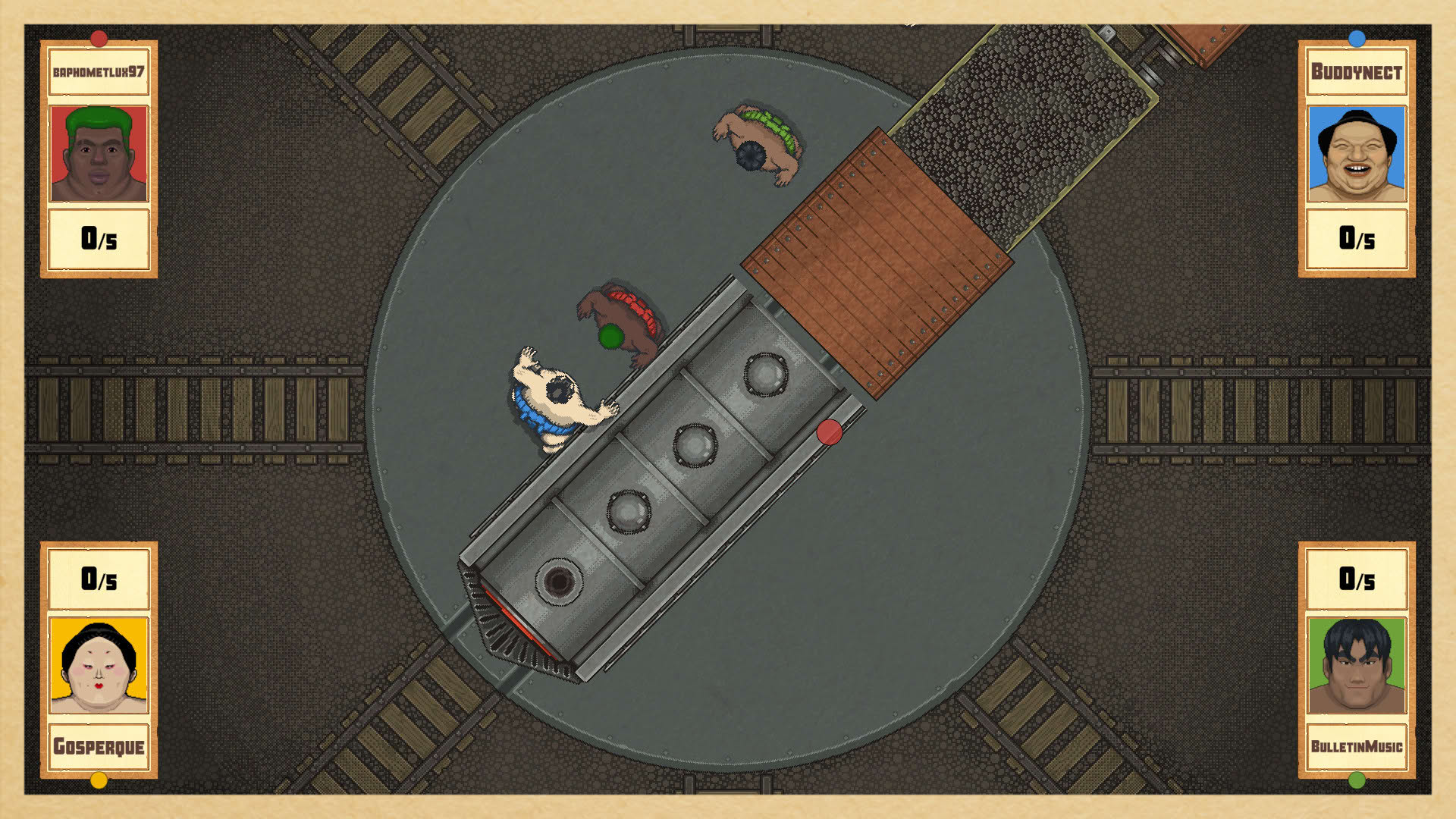 Screenshot for Circle of Sumo: Online Rumble!