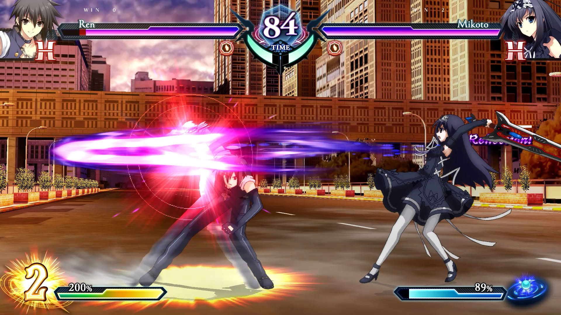 Screenshot for Phantom Breaker: Omnia