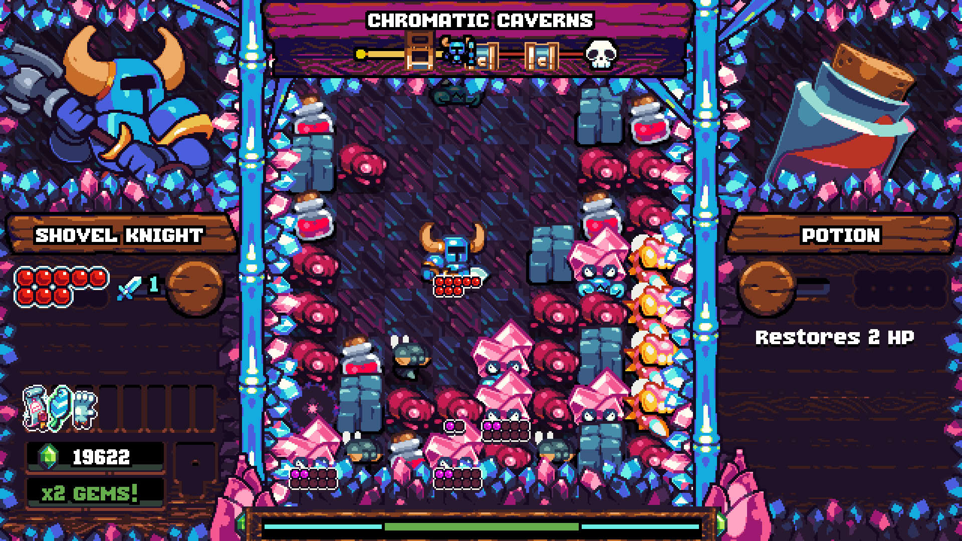 Screenshot for Shovel Knight: Pocket Dungeon