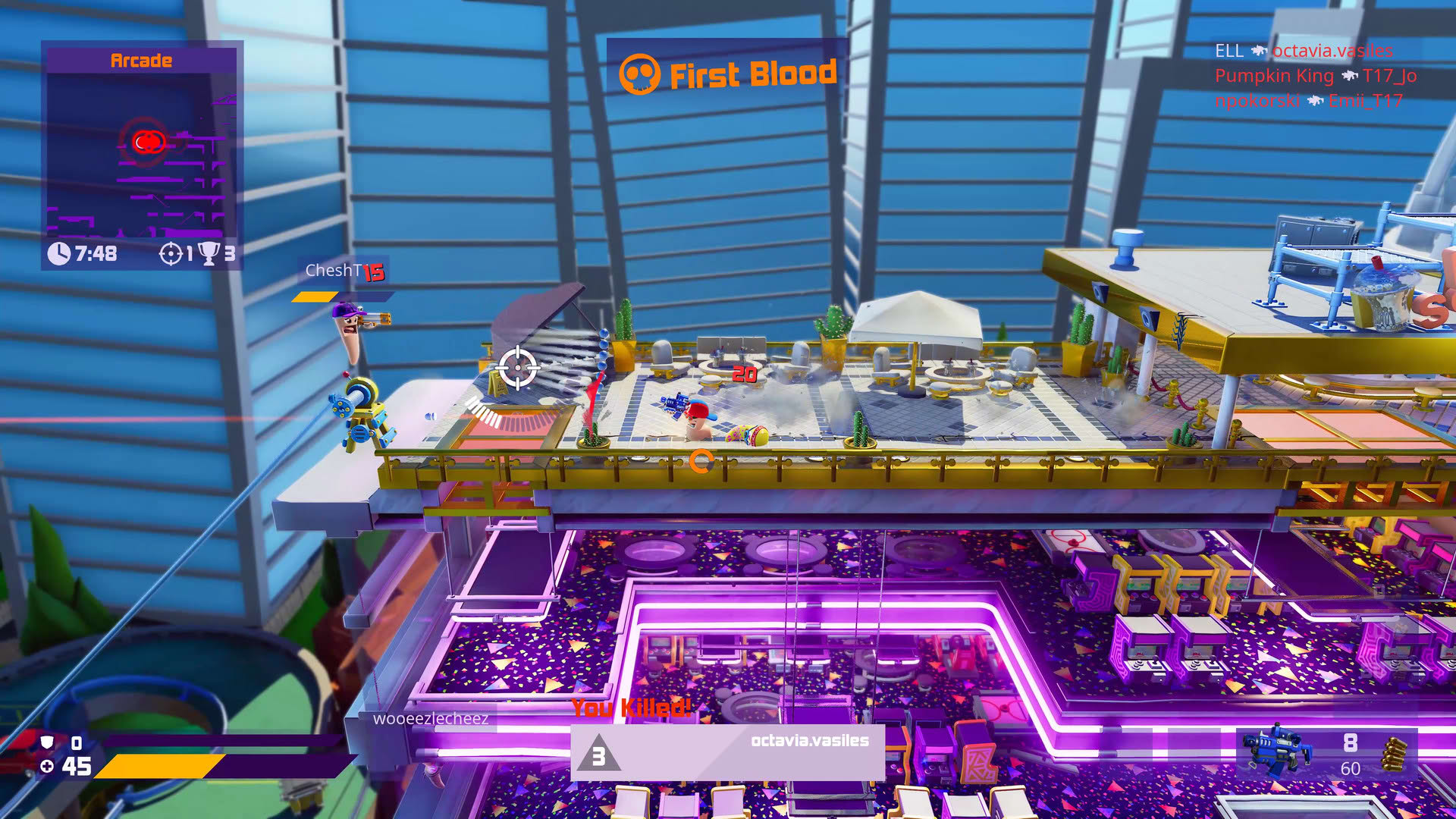 Screenshot for Worms Rumble