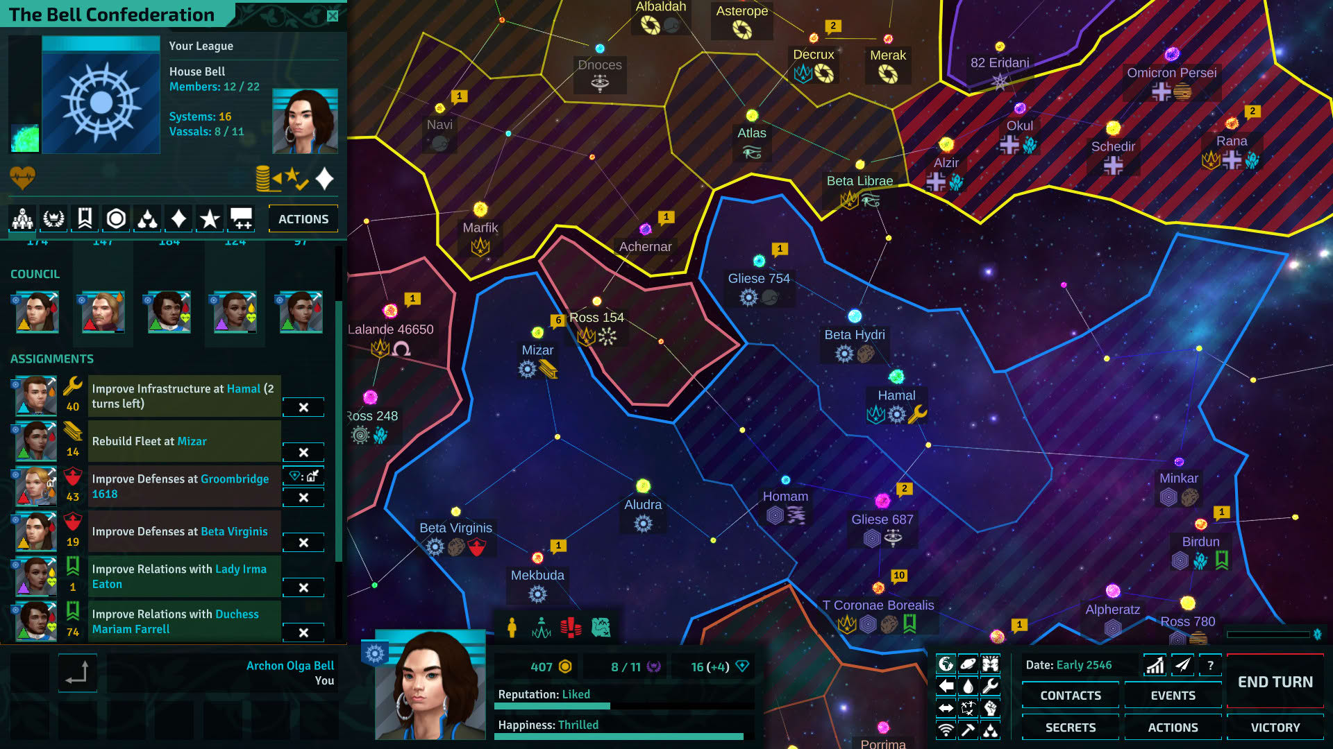 Screenshot for Star Dynasties