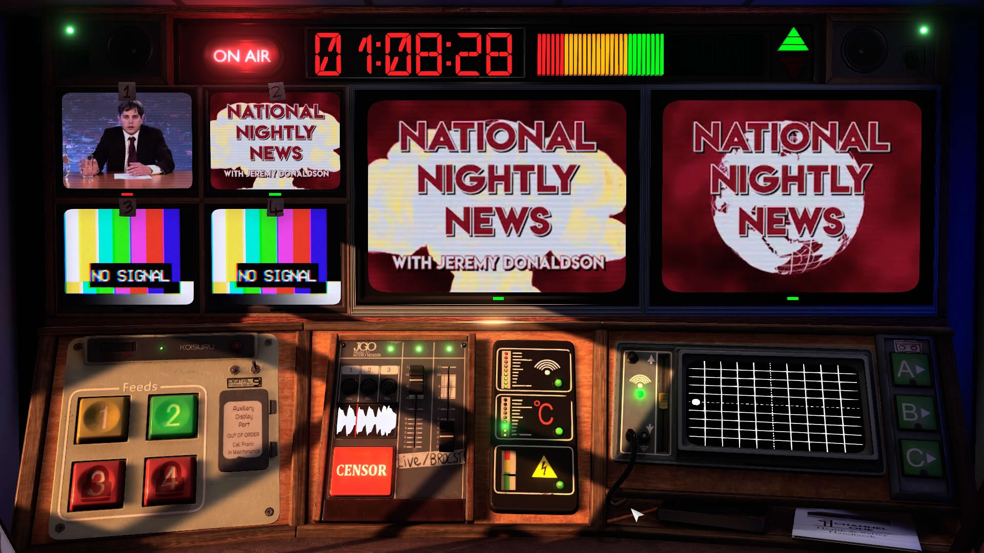 Screenshot for Not for Broadcast