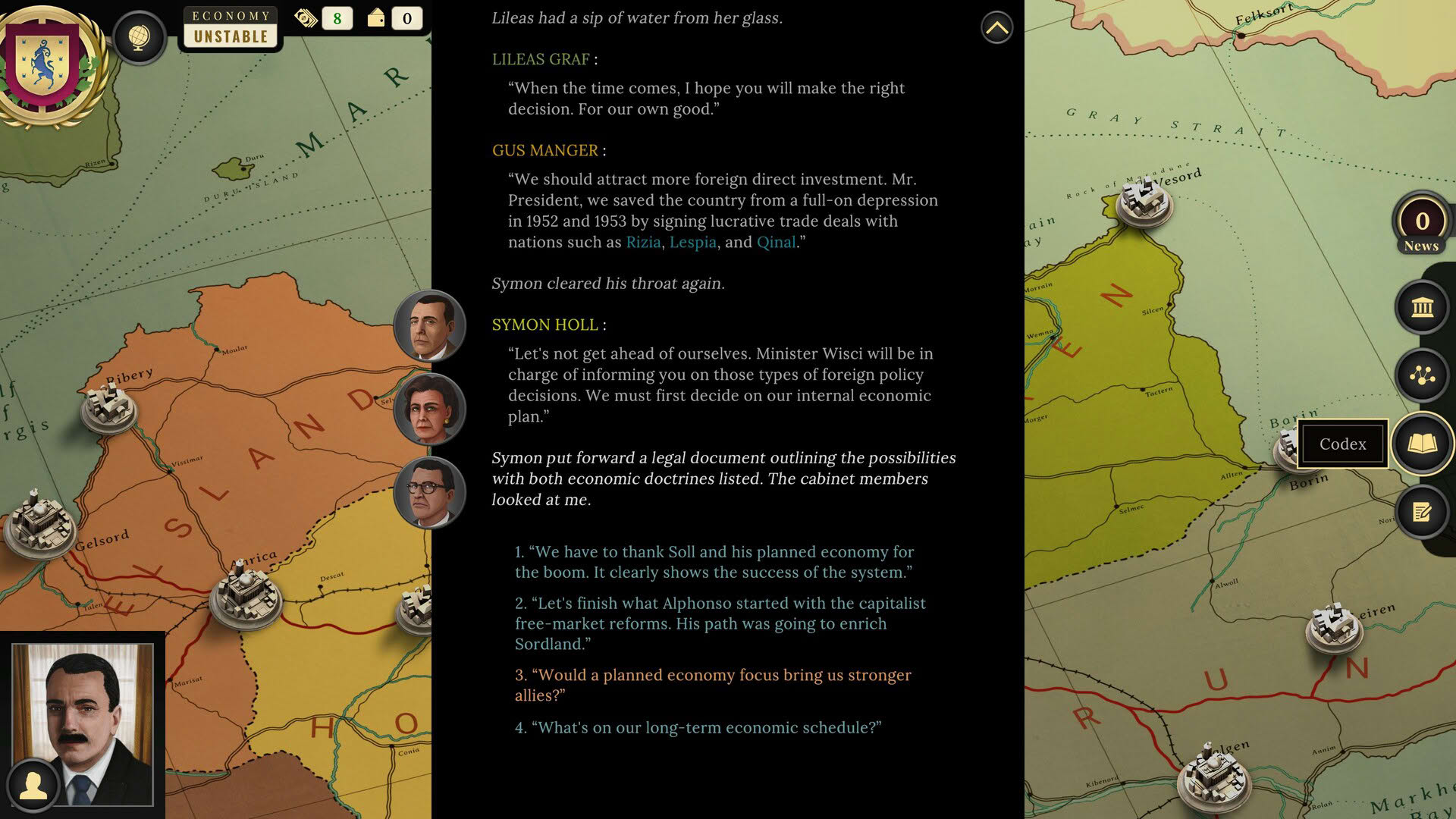 Screenshot for Suzerain