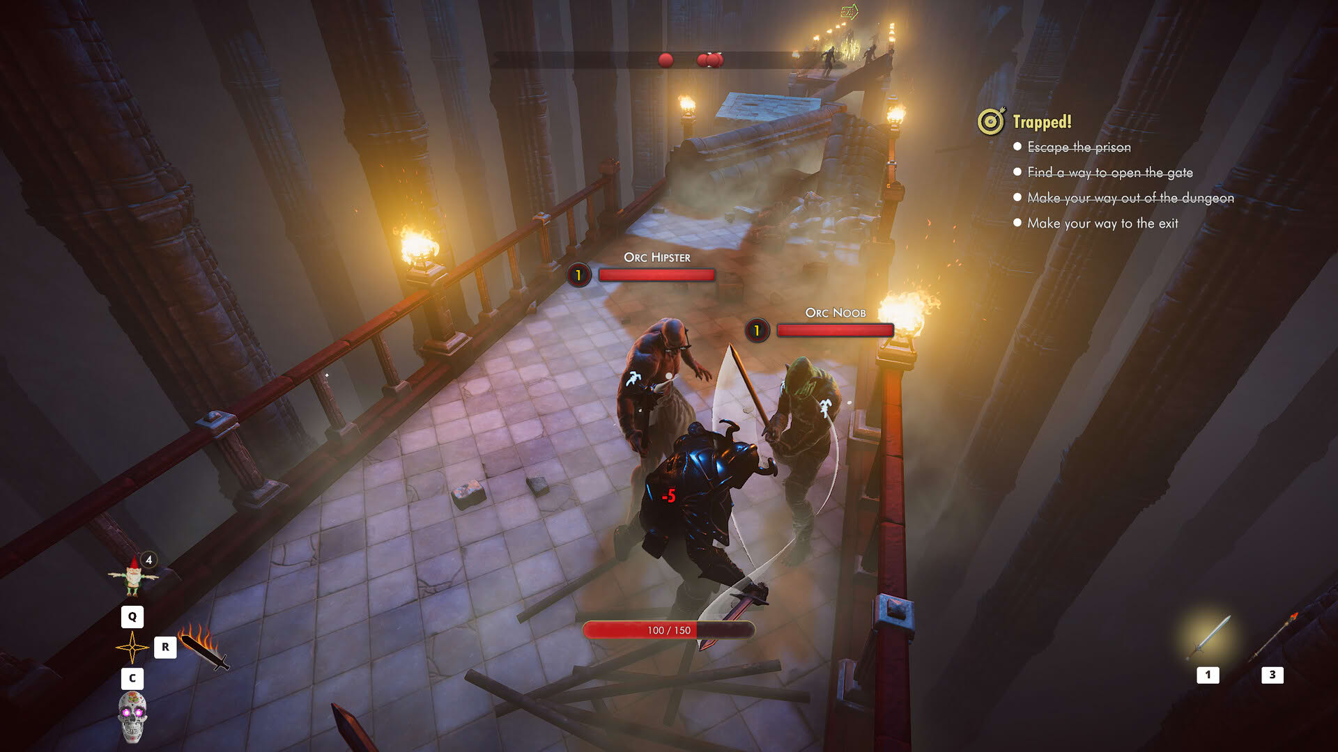 Screenshot for Sir Whoopass: Immortal Death