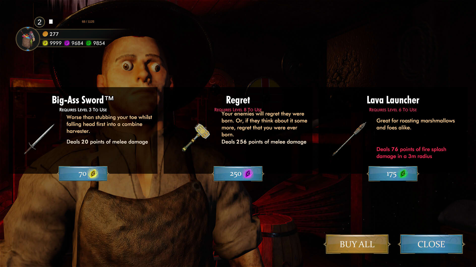 Screenshot for Sir Whoopass: Immortal Death