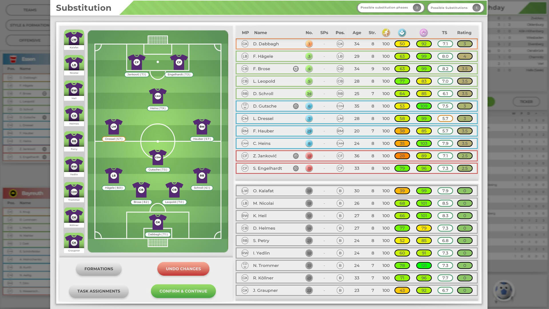 Screenshot for Goal!: The Club Manager