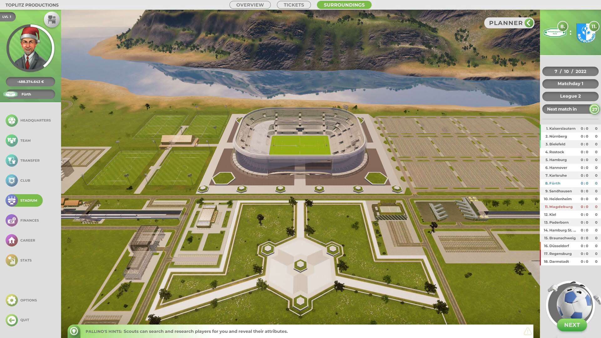 Screenshot for Goal!: The Club Manager