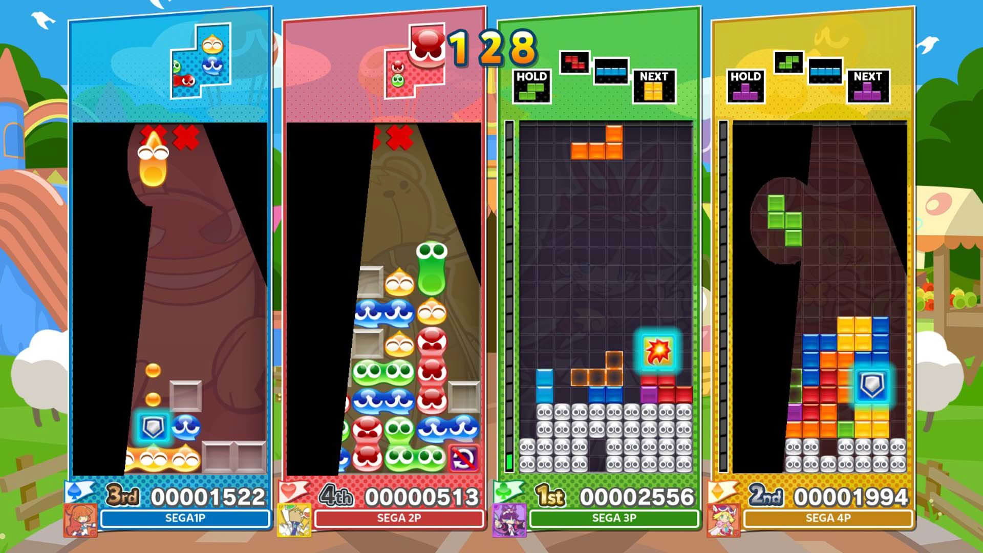 Screenshot for Puyo Puyo Tetris 2