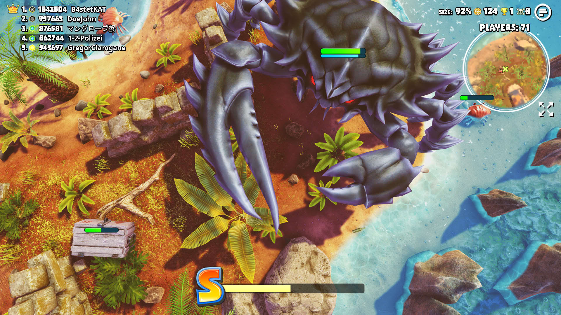 Screenshot for King of Crabs