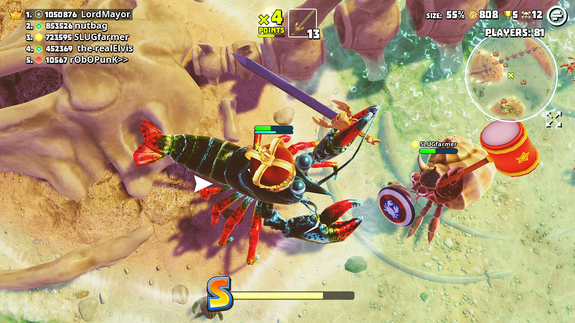 Screenshot for King of Crabs