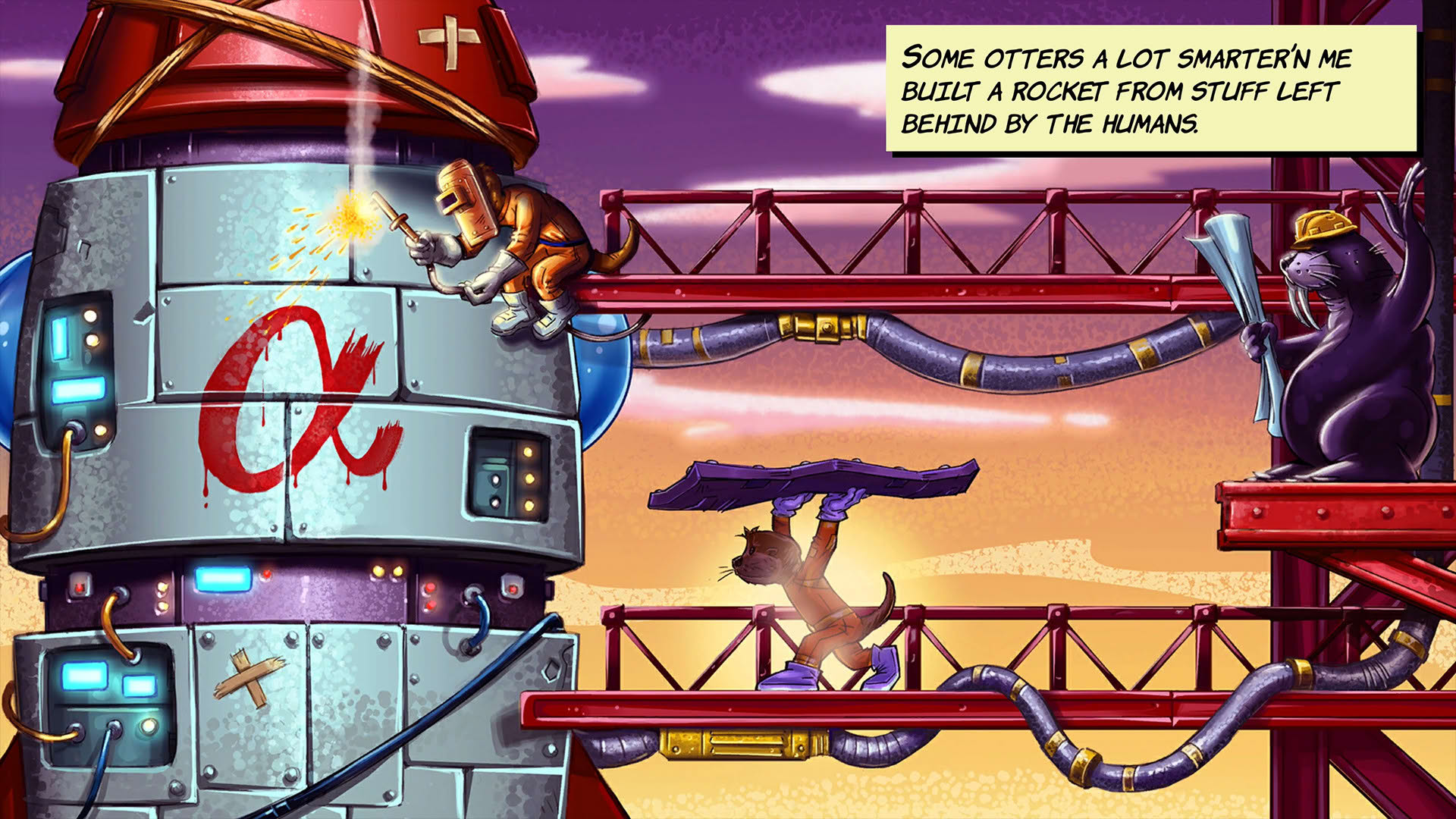 Screenshot for Space Otter Charlie