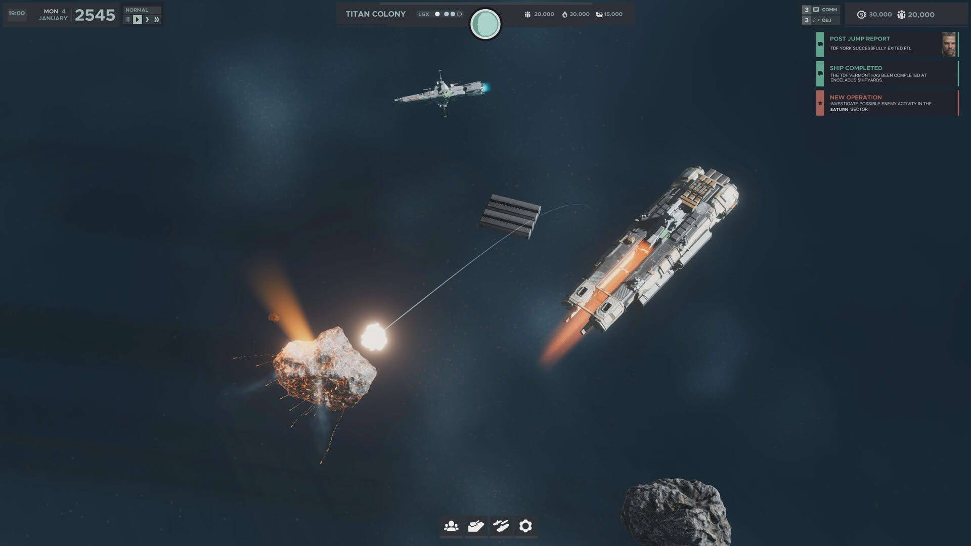 Screenshot for Falling Frontier