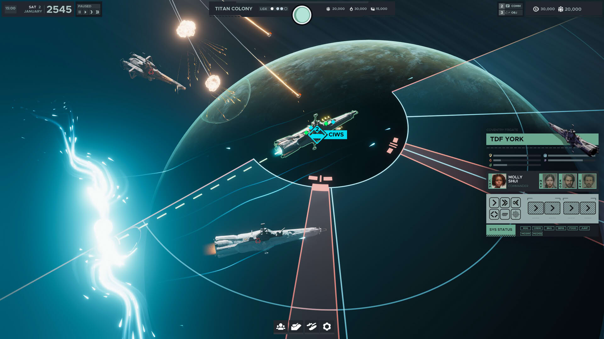 Screenshot for Falling Frontier