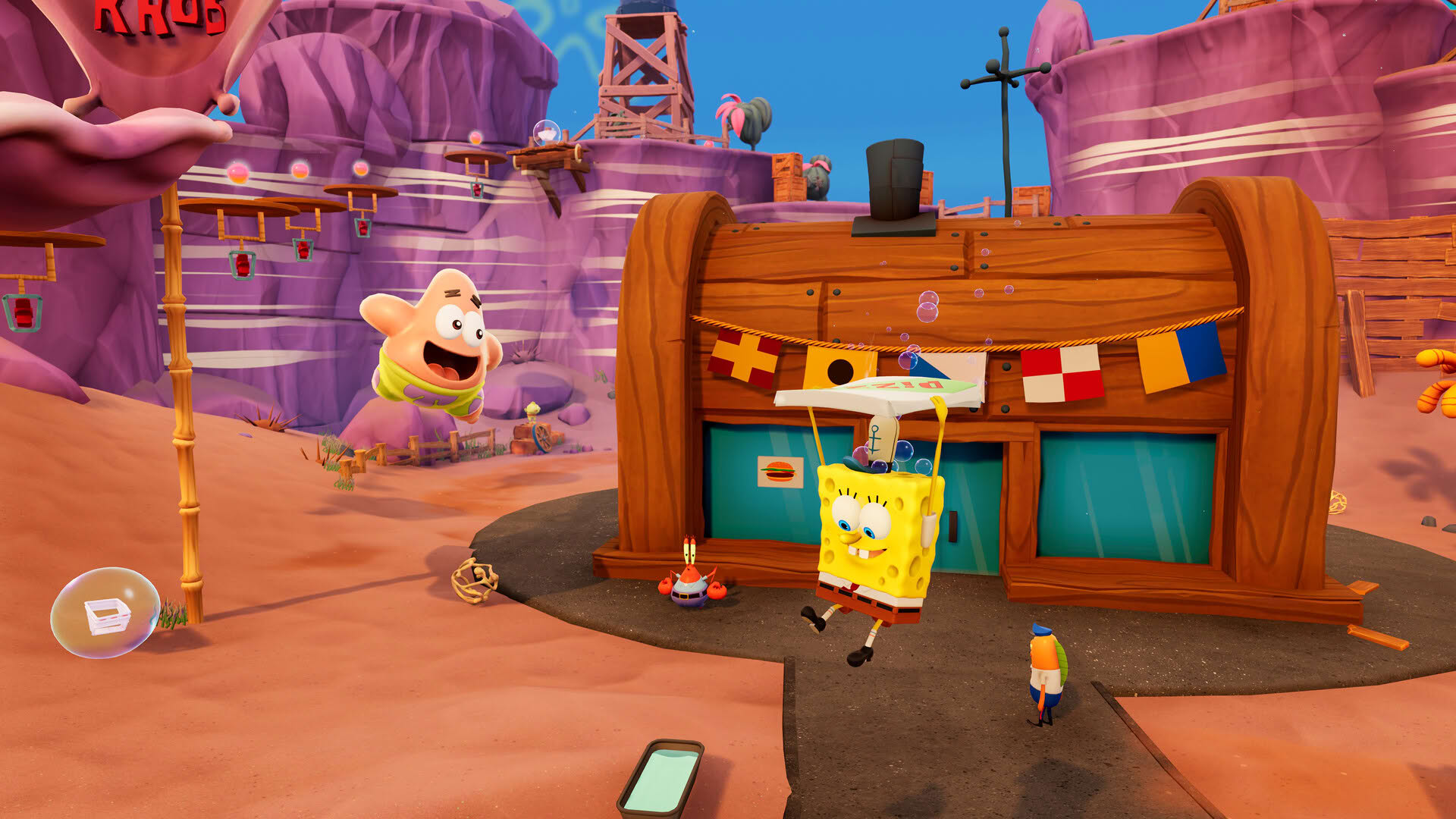 Screenshot for SpongeBob SquarePants: The Cosmic Shake